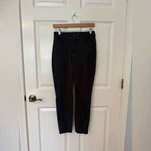 Old Navy Pixie High-Rise Charcoal Gray Pants